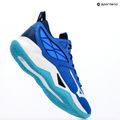 Încălțăminte de volei pentru femei Mizuno Wave Dimension Mid mugen blue/white/estate blue 11