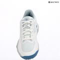 Încălțăminte de tenis pentru femei Mizuno Wave Enforce Court CC white/ parisian blue/ plein air 9