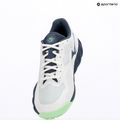 Încălțăminte de tenis pentru bărbați Mizuno Wave Enforce Court CC white/ vintage indigo/ neo mint 9
