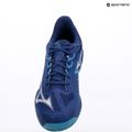 Încălțăminte de tenis pentru bărbați Mizuno Wave Exceed Light 2 CC bellwether blue/ white/ fjord blue 11