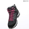 Încălțăminte de trekking pentru femei CMP Rigel Mid Wp antracite/mineral green 14