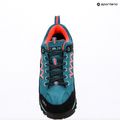 Încălțăminte de trekking pentru femei CMP Moon Low Wp teal/red fluo 6