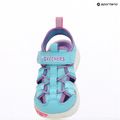 Sandale pentru copii SKECHERS Play Scene Splash Cute Crew turquoise/lavender 4