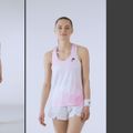 Tank top de tenis pentru femei HEAD Spirit Tank Top print vision w/alight lilac 5