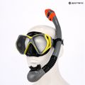 Set de snorkeling AQUASTIC Shoal mască + tub gri 12