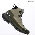 Salewa cizme de trekking pentru bărbați Puez Leather Mid Ptx shadow / dark olive 9