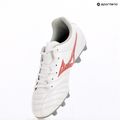 Încălțăminte de fotbal pentru copii Mizuno Monarcida Neo III Select Jr MD white/radiant red 9