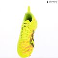 Încălțăminte de fotbal pentru copii PUMA Future 8 Play FG/AG Jr yellow alert/puma black/sun struck 9