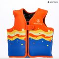 Vestă de siguranță AQUASTIC Junior portocaliu/albastru 12