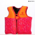 Vestă de siguranță pentru copii AQUASTIC Junior roz/galben 13