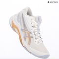 Încălțăminte de volei pentru femei ASICS Netburner Ballistic FF 4 white/champagne 9