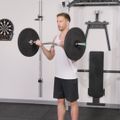 Greutate bumper de olimpiadă TREXO neagră TRX-BMP020 20 kg 14