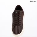 Încălțăminte pentru femei Calvin Klein YW0YW01781 3 Cupsole Laceup PU MG bordeaux/bright white 9