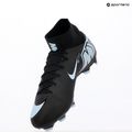 Încălțăminte de fotbal pentru bărbați Nike Mercurial Superfly 10 Pro FG black/ice blue 18
