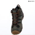 Încălțăminte de trekking pentru bărbați KEEN Headout Mid Waterproof black olive/fossil orange 9
