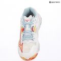 Încălțăminte de volei pentru femei Mizuno Wave Lightning Z8 white/calypso coral/pale banan 15