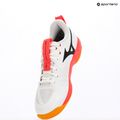 Încălțăminte de volei Mizuno Wave Momentum Pro white/fiery coral 2/citrus 18