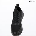 Încălțăminte pentru bărbați Calvin Klein YM0YM01442 Eva Runner Lace Up Mat Mix 0GJ triple black 9