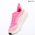 Încălțăminte de alergare pentru femei HOKA Skyflow neon rose/neon hoka citrus 9