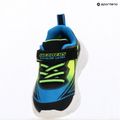 Încălțăminte pentru copii SKECHERS Flex-Glow Ultra negru/albastru/lămâie 7