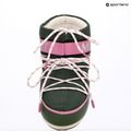 Ghete de zăpadă pentru femei  Moon Boot Icon Low Space Racing forest green/silver/pink 10