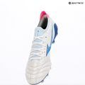 Ghete de fotbal pentru bărbați Mizuno Morelia Neo IV β Japan Fg white/tanager turquoise/pink tetra 9