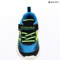 Încălțăminte pentru copii SKECHERS Flex-Glow Ultra negru/albastru/lămâie 16