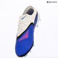 Încălțăminte de fotbal pentru bărbați Nike Phantom 6 Low Pro FG racer blue/white/pink blast 12