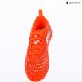 Încălțăminte de fotbal pentru copii PUMA Future 9 Play FG/AG Jr glowing red/puma white/puma black/puma silver 9
