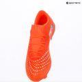 Încălțăminte de fotbal PUMA Future 9 Match Fusion FG/AG glowing red/puma white/puma black/puma silver 9