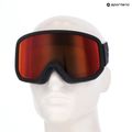 Ochleari de schi Smith Transfer black/red sol-x mirror 7