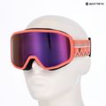 Ochelari de snowboard pentru femei ROXY Izzy coral chic/clux ml l purple 8