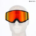 Ochelari de schi Red Bull SPECT Neon black/orange with red mirror 6