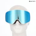 Ochelari de schi Red Bull SPECT Rush white/ice blue snow/smoke with blue mirror 5