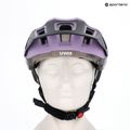 Cască de bicicletă UVEX React MIPS lilac/oak matt 6