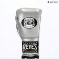 Mănuși de box Cleto Reyes Lace Up Sparring silver 3