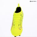 Încălțăminte de fotbal pentru copii PUMA Ultra 6 Match FG/AG Jr yellow alert/puma black/glowing red/lime squeeze 10