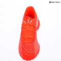 Încălțăminte de fotbal PUMA Future 9 Play TT glowing red/puma white/puma black/puma silver 9