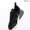 Încălțăminte pentru copii Nike Air Max 270 black/laser orange/metallic copper 11