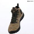 Încălțăminte barefoot pentru bărbați Merrell Wrapt Mid WP olive/black 9
