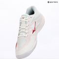 Încălțăminte de volei pentru femei Mizuno Lightning Select white/rose elegance/lava falls 9