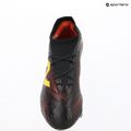 Încălțăminte de fotbal pentru copii New Balance Tekela Team V5 black 100/punch yellow/fire cracker 9