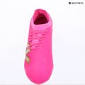 Ghete de fotbal New Balance Furon Pro V8 FG pink heat/sea salt/gold metallic 9