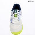 Încălțăminte de tenis pentru bărbați Mizuno Break Shot 5 CC white/dazzling blue/lightning 9