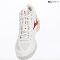 Încălțăminte de volei pentru femei Mizuno Wave Momentum Pro Mid white/rose elegance/lava falls 4