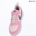 Încălțăminte pentru copii Nike Court Borough Low Recraft pink foam/pink rise/white/ashen slate 6
