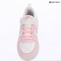Încălțăminte pentru copii Nike Court Borough Low Recraft white/pink foam 6