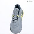 Încălțăminte de tenis pentru bărbați ASICS Gel-Resolution X grey blue/pistachio 16