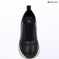 Încălțăminte pentru femei Calvin Klein HW0HW03118 Retro Runner Sock PANL Leather Neo black/crystal grey 9