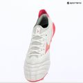 Încălțăminte de fotbal Mizuno Morelia Neo IV Beta Elite FG white/pink tetra/fuchsia purple 12